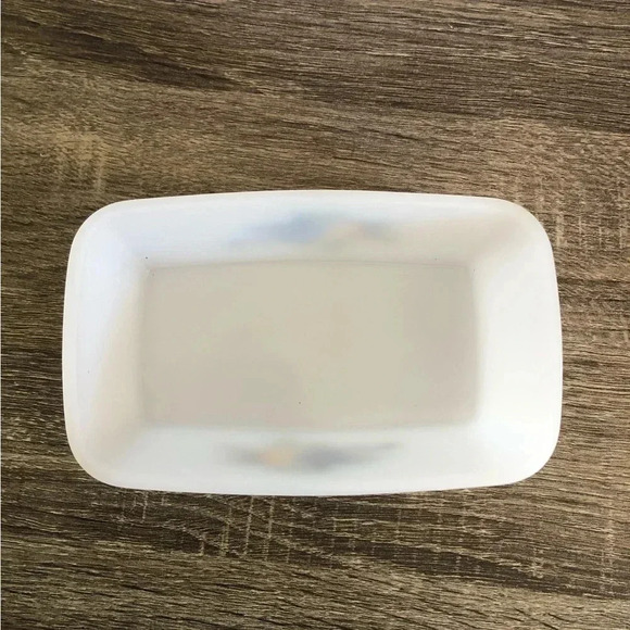 Vtg Arcopal Fruits Butter  Dish - Picture 5 of 9